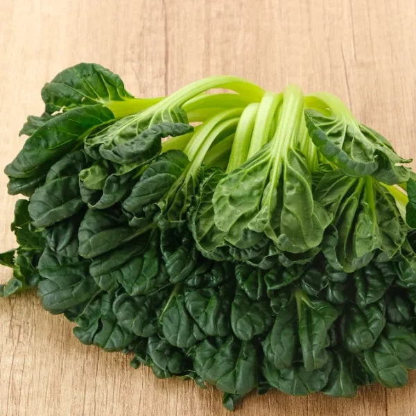 green tatsoi leaves