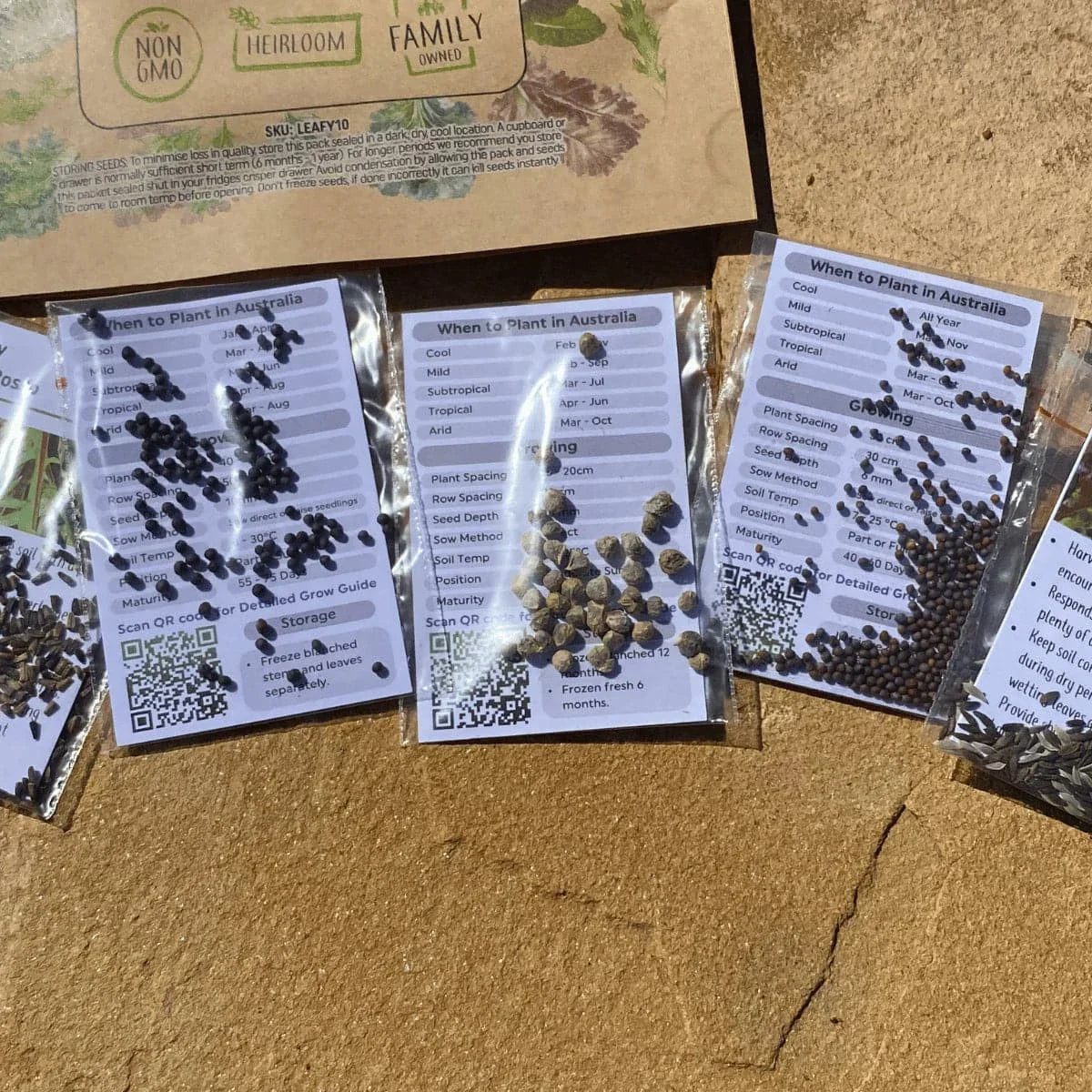 packet of seeds