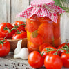 Tomatoes packed in water