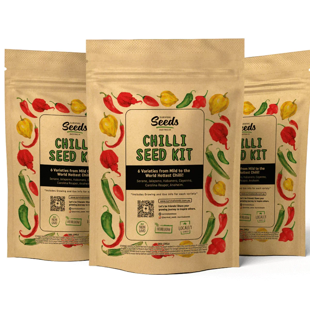 Chilli Seeds Kit