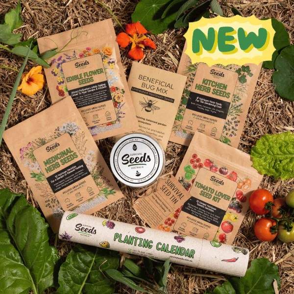 Heirloom Starter Bundle with vegetable seeds for beginner gardeners