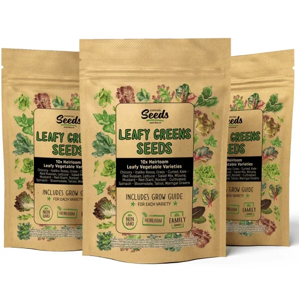 leafy greens seeds kit