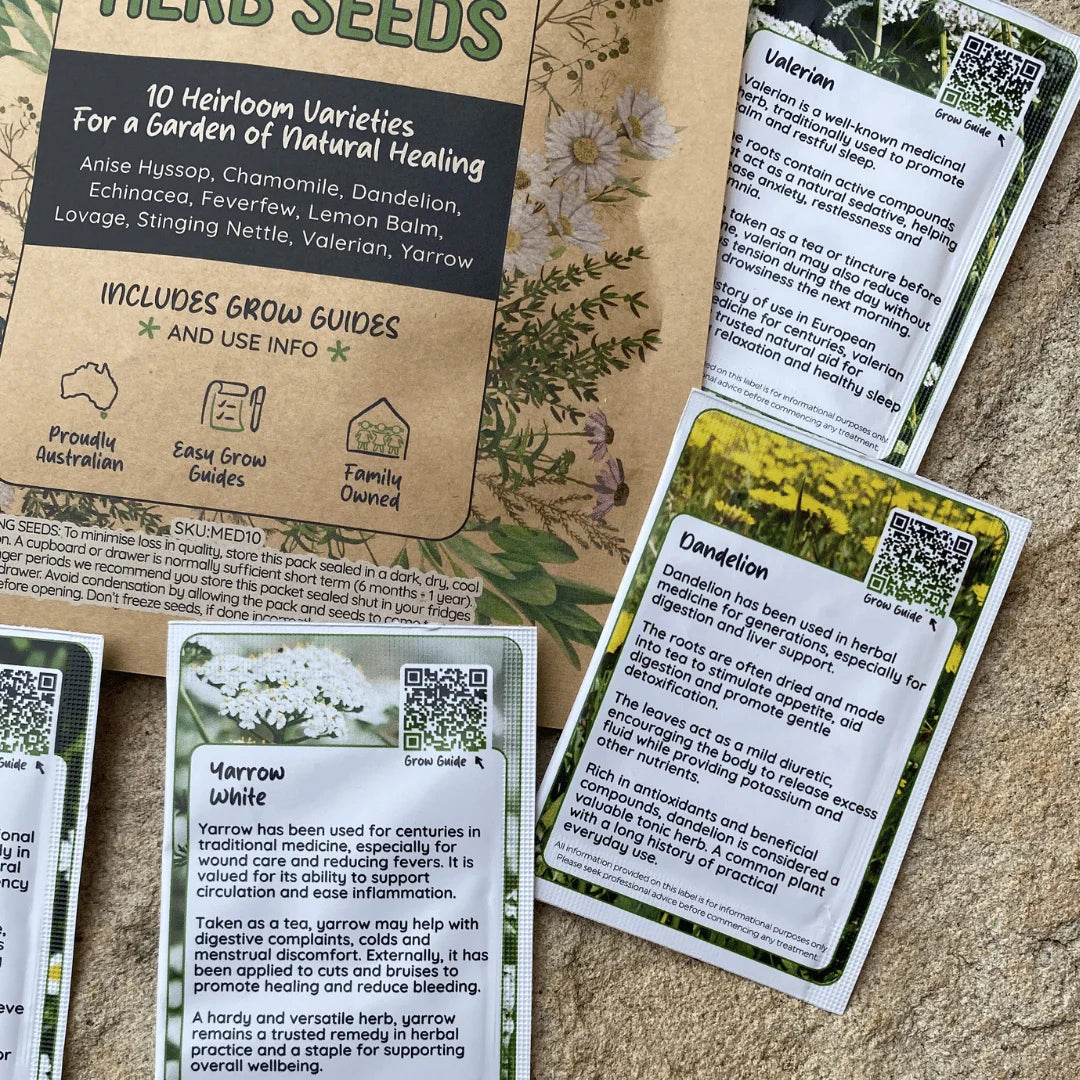 healing garden seeds Medicinal Herb Seeds