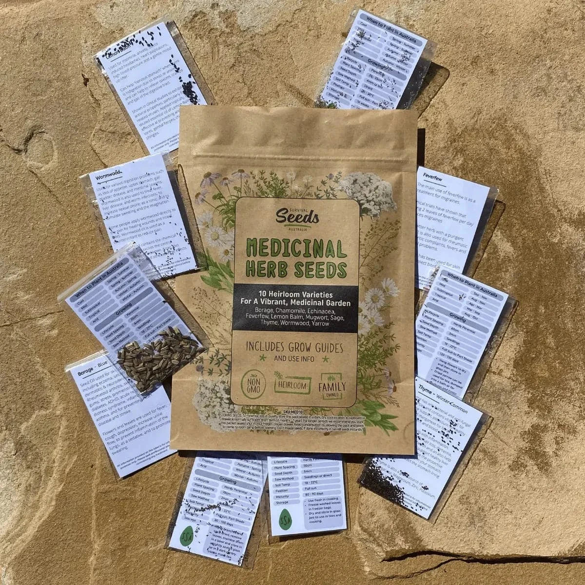 Medicinal Herb Seeds All packets