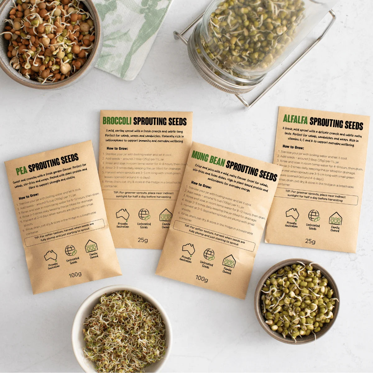Sprouting Seed Bundle