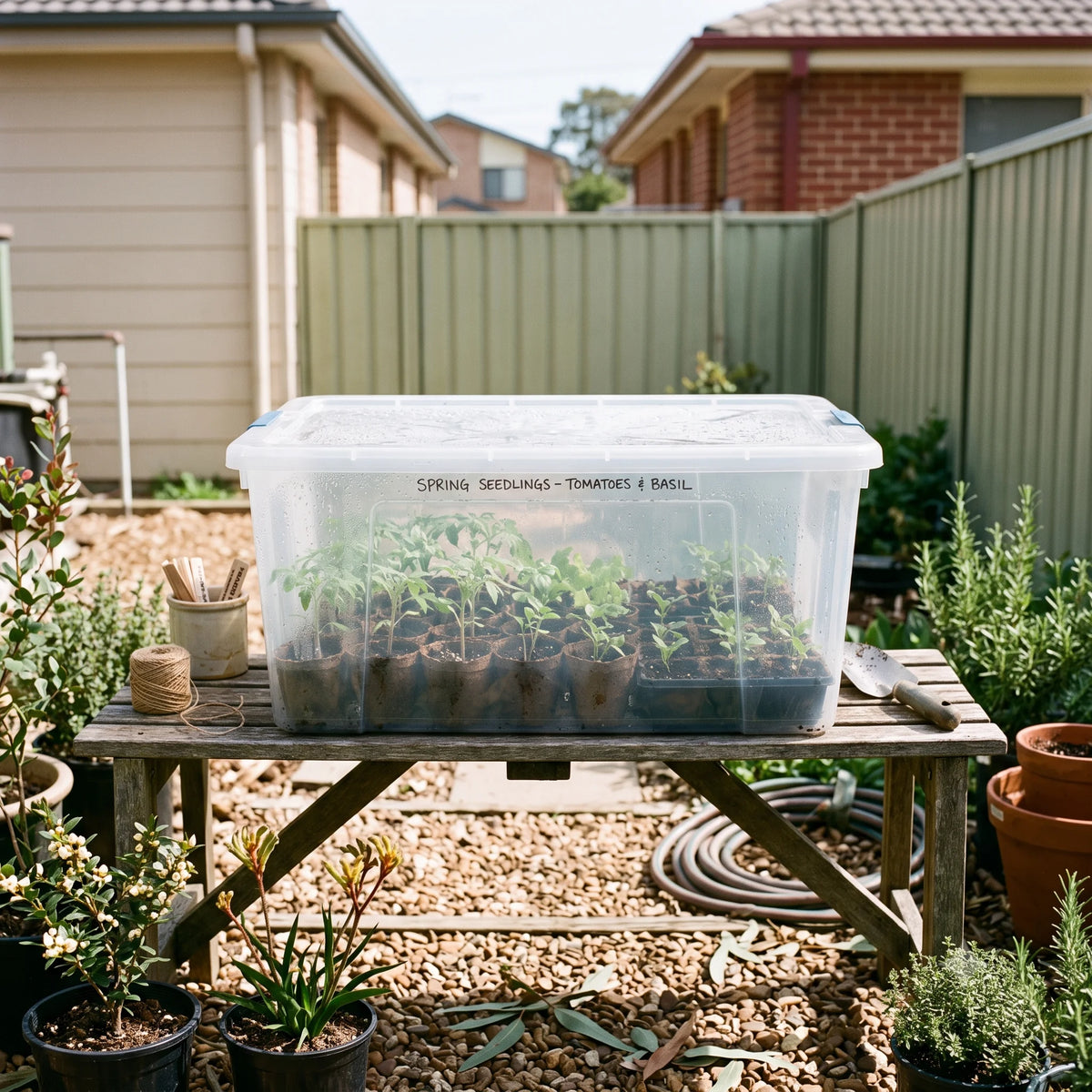 Starting Spring Seeds in Winter: A Free and Easy Trick