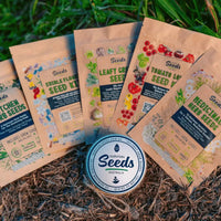 Survival Starter Bundle with heirloom non-GMO Australian seeds and planting guides.