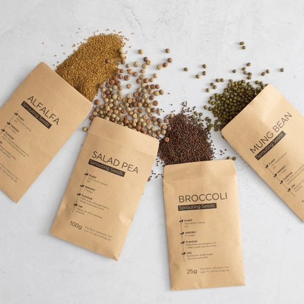 Survival Sprouting Kit for fresh, healthy sprouts year-round