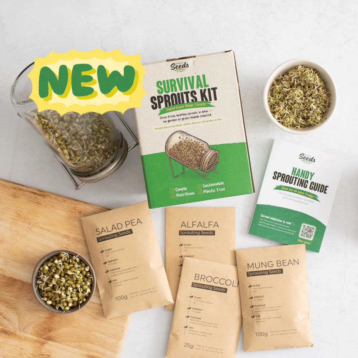 Survival Sprouts Kit