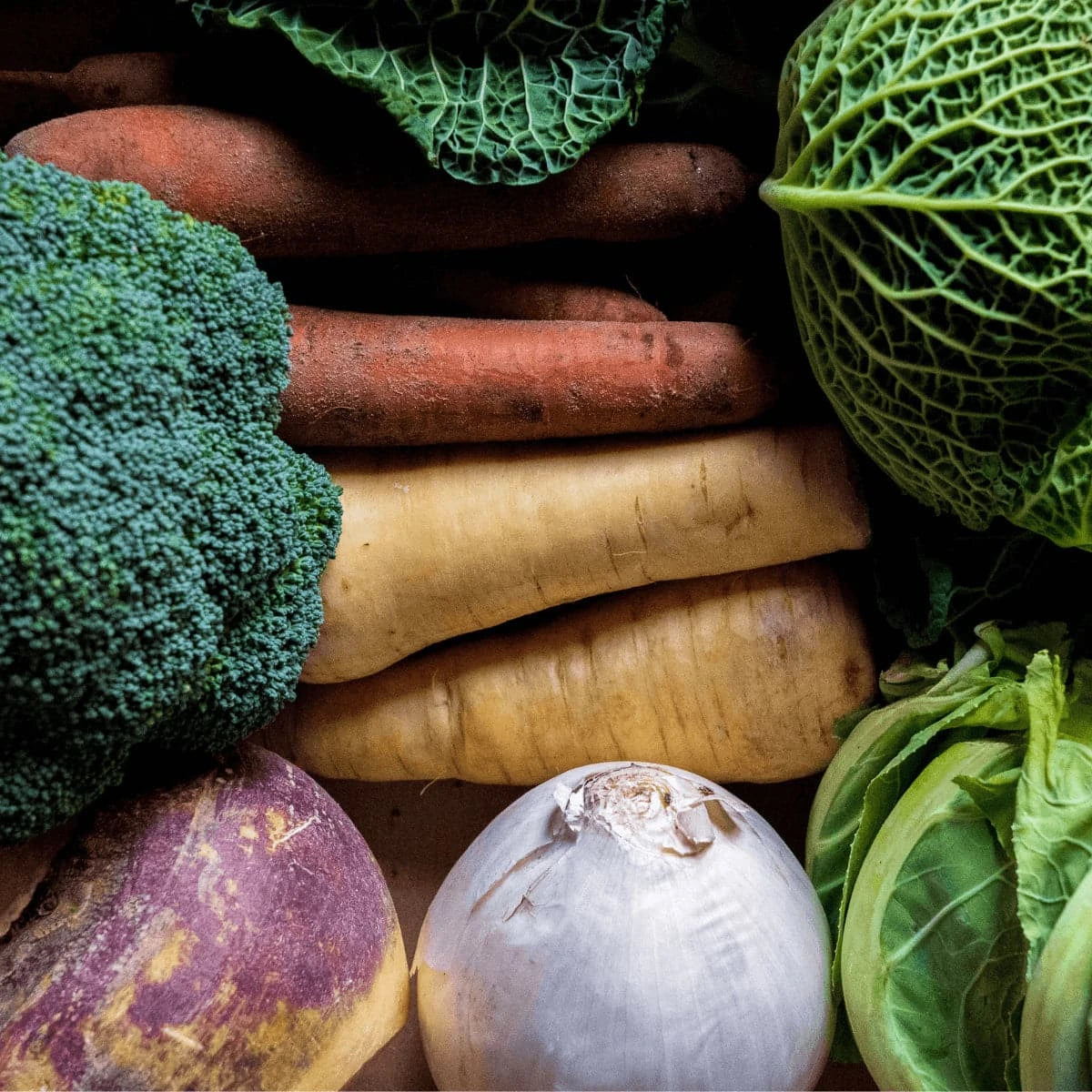 Mixed winter vegetables